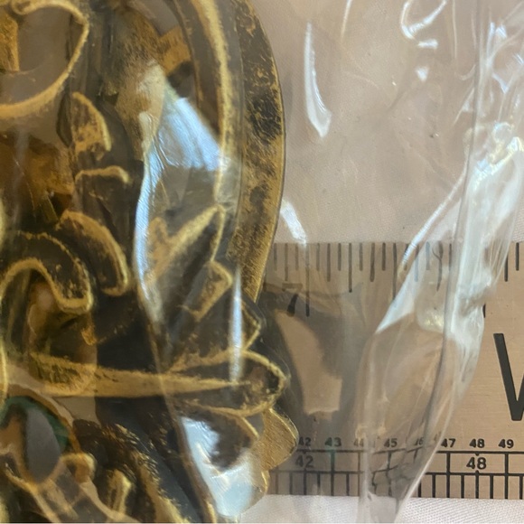 Curtain Tie-backs - 2 pack - decorative antique finish 10x7” - Picture 7 of 7